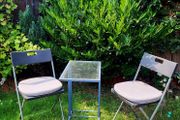 Garden table and chairs