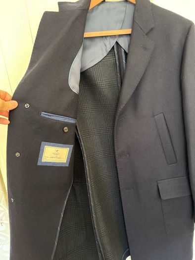 Hackett 100% wool overcoat 40R