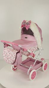 New Leather Doll Pram