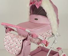 New Leather Doll Pram