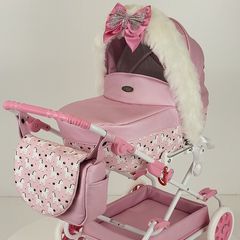 New Leather Doll Pram