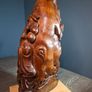 Chinese Wood Carving Qing Large 35cm Image 8