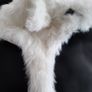 New white fur hat tag attached Image 3