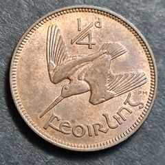 Ireland 1937 1/4d farthing excellent coin