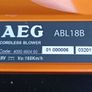 3 X Cordless blower AEG and RYOBI, ALL New Image 7