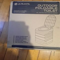 Portable toilet unopened