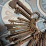 Large Collection of Antique Keys Image 2