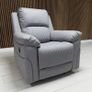 Roman 3+2 Leather Manual Recliner Sofa Image 4