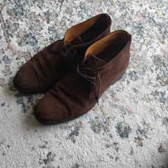 Shoes men suede crockett jones