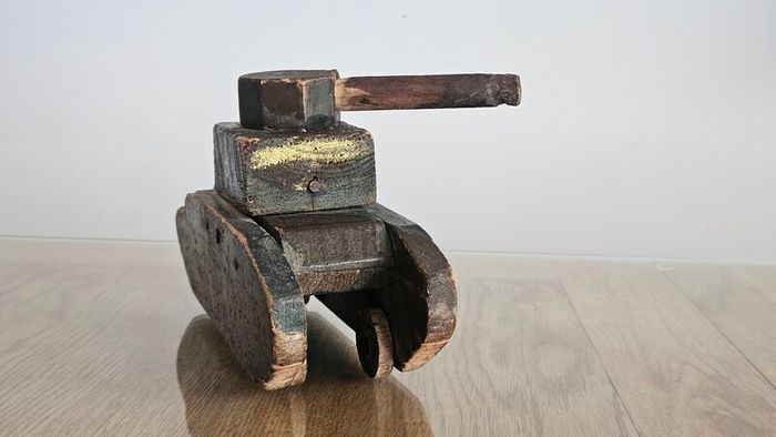 Vintage Wooden Tank