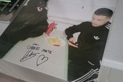 Baby Dave Monkey Brain blood records limited to 500 grey marbel vinyl signed. slaves. soft play