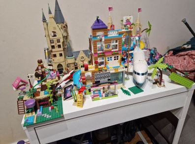 Large genuine lego bundle- Harry Potter, friends, plane and lots more