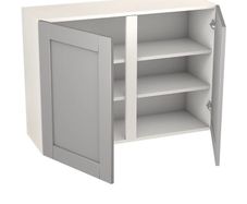 B&Q Alpinia Matt Grey Wall Kitchen Cabinet