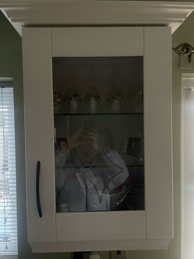 glass display cabinet