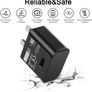 15W USB Fast Adapter Charger Plug for Samsung, BabbleCom USB Mains Wall Charger with Type C Cable 2M for Samsung Galaxy S22/S20/Note10/Note10+/Note9/Note8/S10/S9/S9 Plus/S8/S8 Plus/S7/A71/A53/A52/A13 Image 2