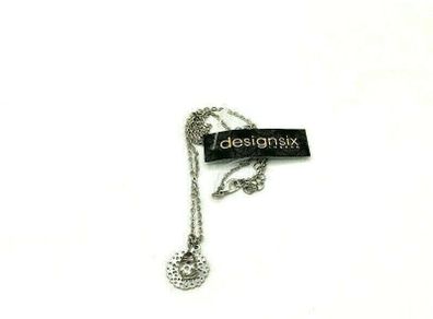 DesignSix Silver Dauphine Necklace Rope Chain Dream Catcher Oval Pendant New Also have Matching Bracelet