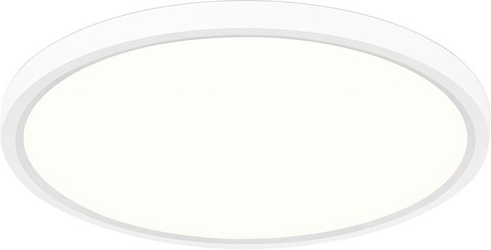 LED Ceiling Light Dimmable with Remote 24W Ceiling Lamp Flat with 2000K Backlight, Warm Night Light and Timer, Modern Round 12" Ultra Thin Light Fittings for Living Room Bedroom Kitchen