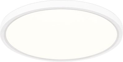 LED Ceiling Light Dimmable with Remote 24W Ceiling Lamp Flat with 2000K Backlight, Warm Night Light and Timer, Modern Round 12" Ultra Thin Light Fittings for Living Room Bedroom Kitchen