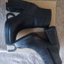 Black platform ankle boots Image 2