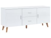 Sideboard White 160x40x70 cm MDF