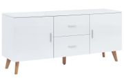 Sideboard White 160x40x70 cm MDF