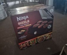 Ninja Sizzle Grill plate and flat plate, Brand New and Sealed