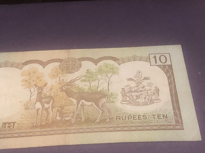 Nepal 10 Rupee 1993 UNC