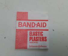 Old Type Band Aid Packaging.