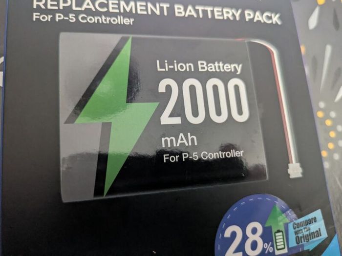 PS5 Controller Battery 2 for 30 in box
