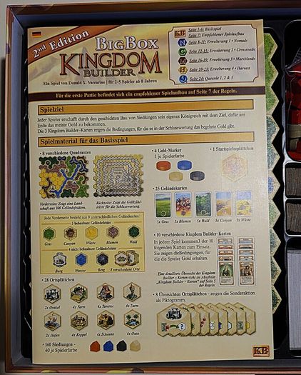 Kingdom Builder Big Box Second Edition -