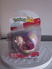 New Pokemon Clefairy & Heal Ball Clip N Go