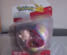 New Pokemon Clefairy & Heal Ball Clip N Go