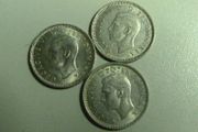 Silver sixpences