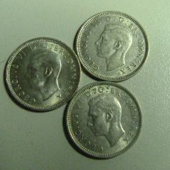 Silver sixpences