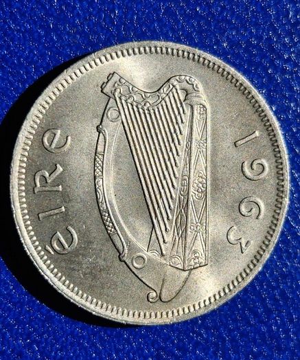 Ireland 1963 Florin (2s) Unc Coin