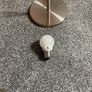Single Stainless steel table lamp Image 3