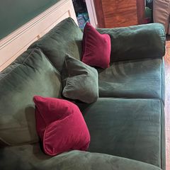 FINLINE (Atlas) 3 seater:Green + 2 (red/wine) love seats