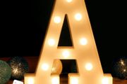 Brand New LED Letter Lights A/R.
