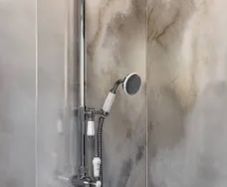 Victorian thermostatic rainfall shower chrome
