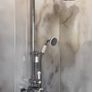 Victorian rainfall shower chrome Image 3