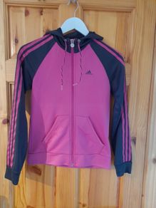 ladies adidas tracksuit top size 8