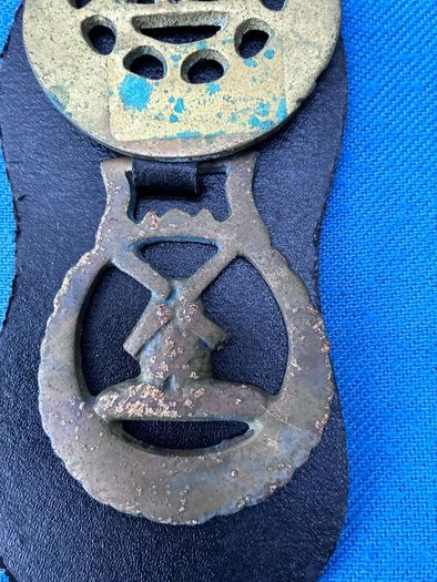Vintage horse brasses