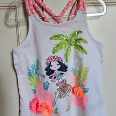 Tommy Bahama Girls Summer Top 6-7 Years