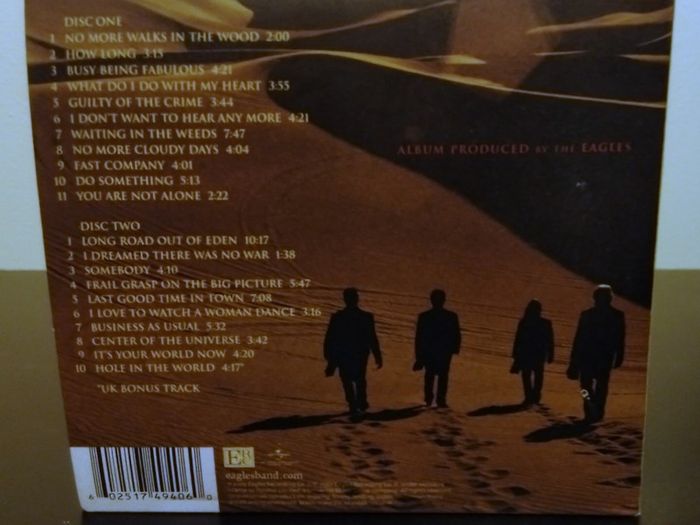 The Eagles Long Road Out Of Eden 2 CD Album