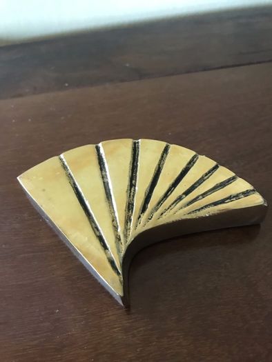 Heavy Brass Paperweight