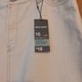 Primark  Ecru Beige  Long Denim Skirt.  S.16.  B.N.W.T Image 3