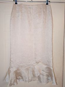 stunning ivory midi skirt from Libra.