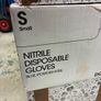 Nitrile Powder Free Gloves (Small) Blue Image 3