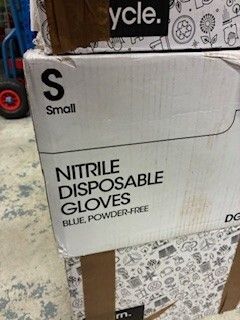 Nitrile Powder Free Gloves (Small) Blue