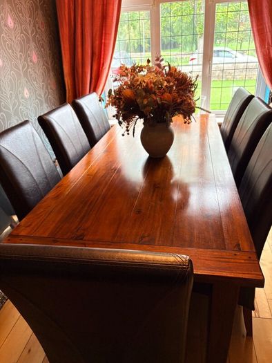 Table and chairs